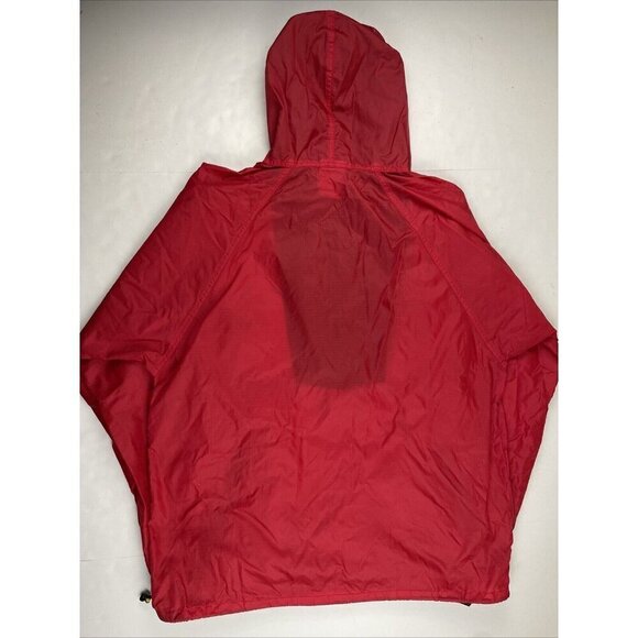 Helly Hansen Hooded 1/2 Zip Windbreaker Rain Jacket Men’s M Lightweight Vintage - Picture 3 of 13